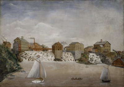 شلالات Vergennes ، c.1875-76 بواسطة SH واشبورن